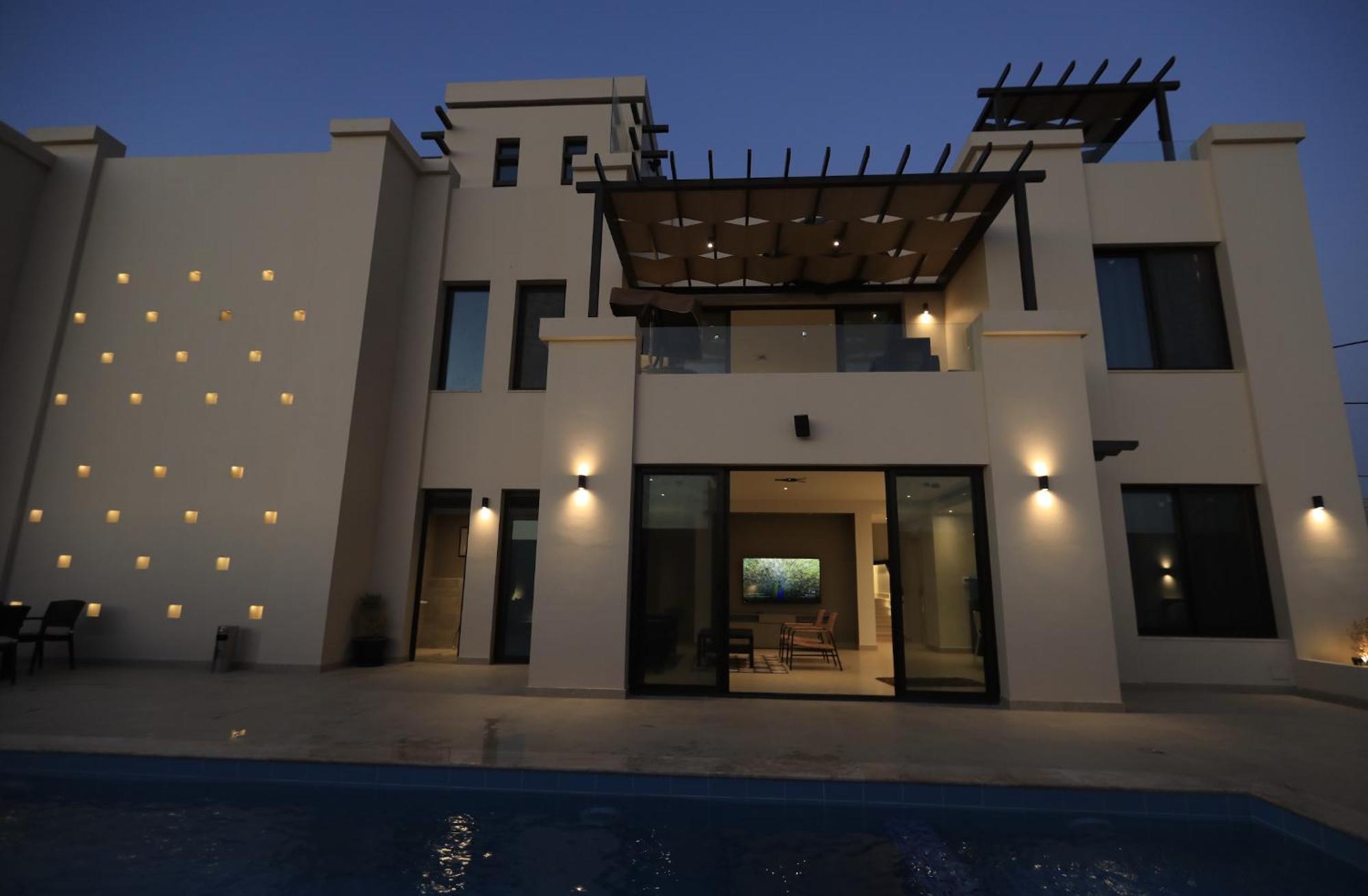 Zero Four Deadsea Villa Sweimeh Room photo